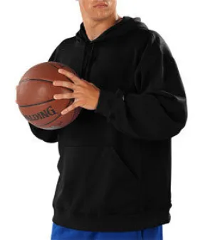 1454 Badger Adult BT5 Performance Fleece Poly Hoodie Black