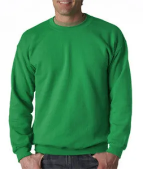 18000 Gildan Adult Heavy BlendCrew Neck Sweatshirt Irish Green