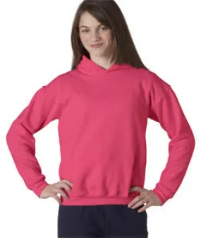 18500B Gildan Youth Heavy BlendHooded Sweatshirt Heliconia