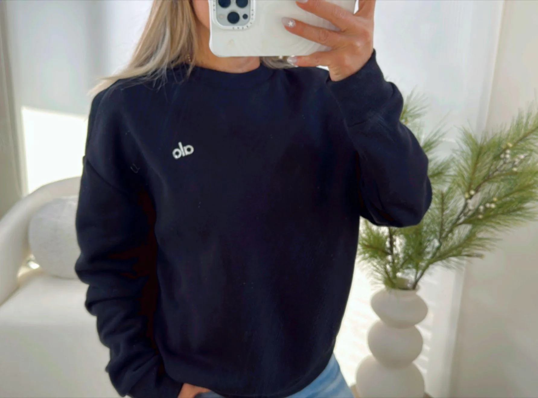 1875 Crew neck pullover sweater