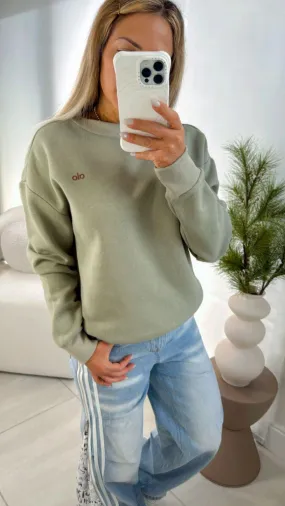 1875 Crew neck pullover sweater