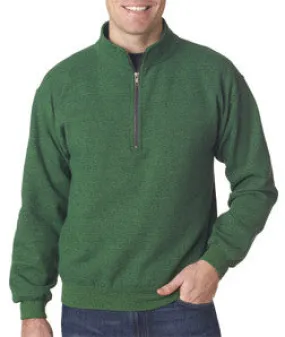 18800 Gildan Adult Heavy BlendVintage 1/4-Zip Cadet Collar Sweatshirt Meadow