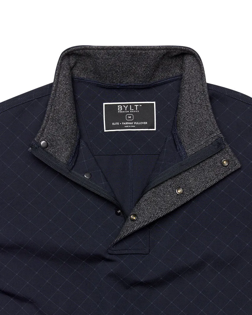 2-Item Elite  Fairway Drop-Cut Pullover for $246