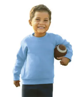 3317 Rabbit Skins Toddler/Juvenile Crew Neck Sweatshirt Light Blue
