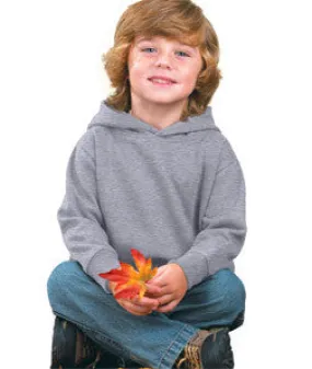 3326 Rabbit Skins Toddler Hooded Sweatshirt with Pockets Heather (60/40)