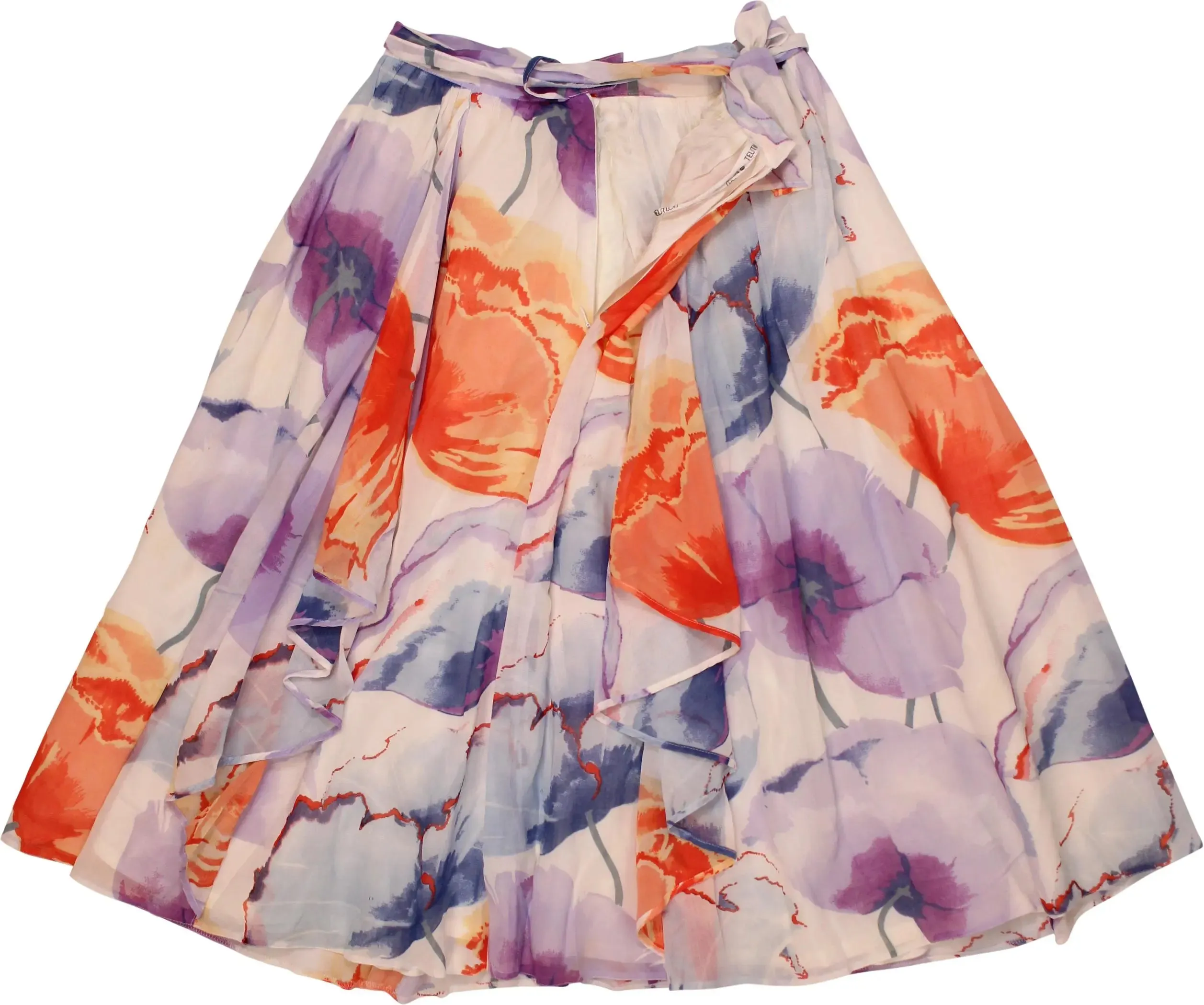 80s Chiffon Skirt