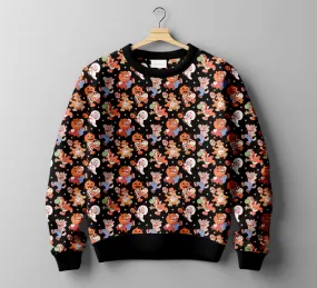 A Little Batty Super Treats - Kids Crew Neck Sweatshirt