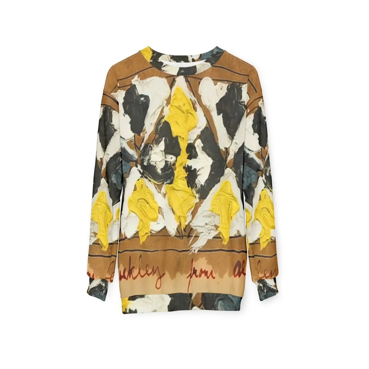 Abstract Art Sweatshirt: Alfred Jensen's Untitled 1961