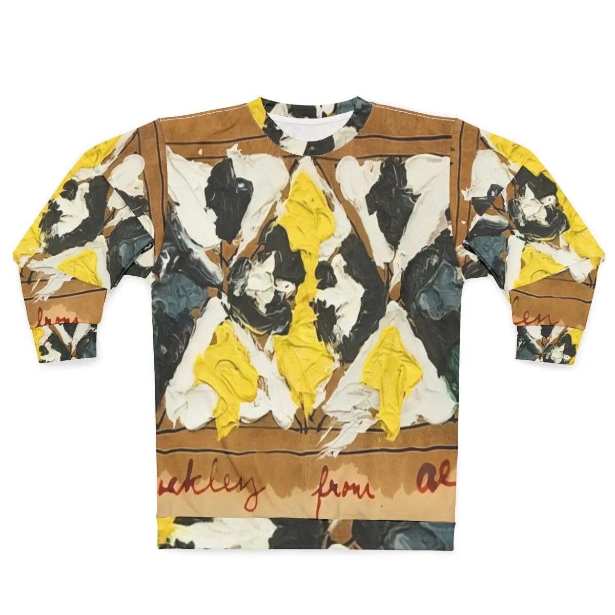 Abstract Art Sweatshirt: Alfred Jensen's Untitled 1961