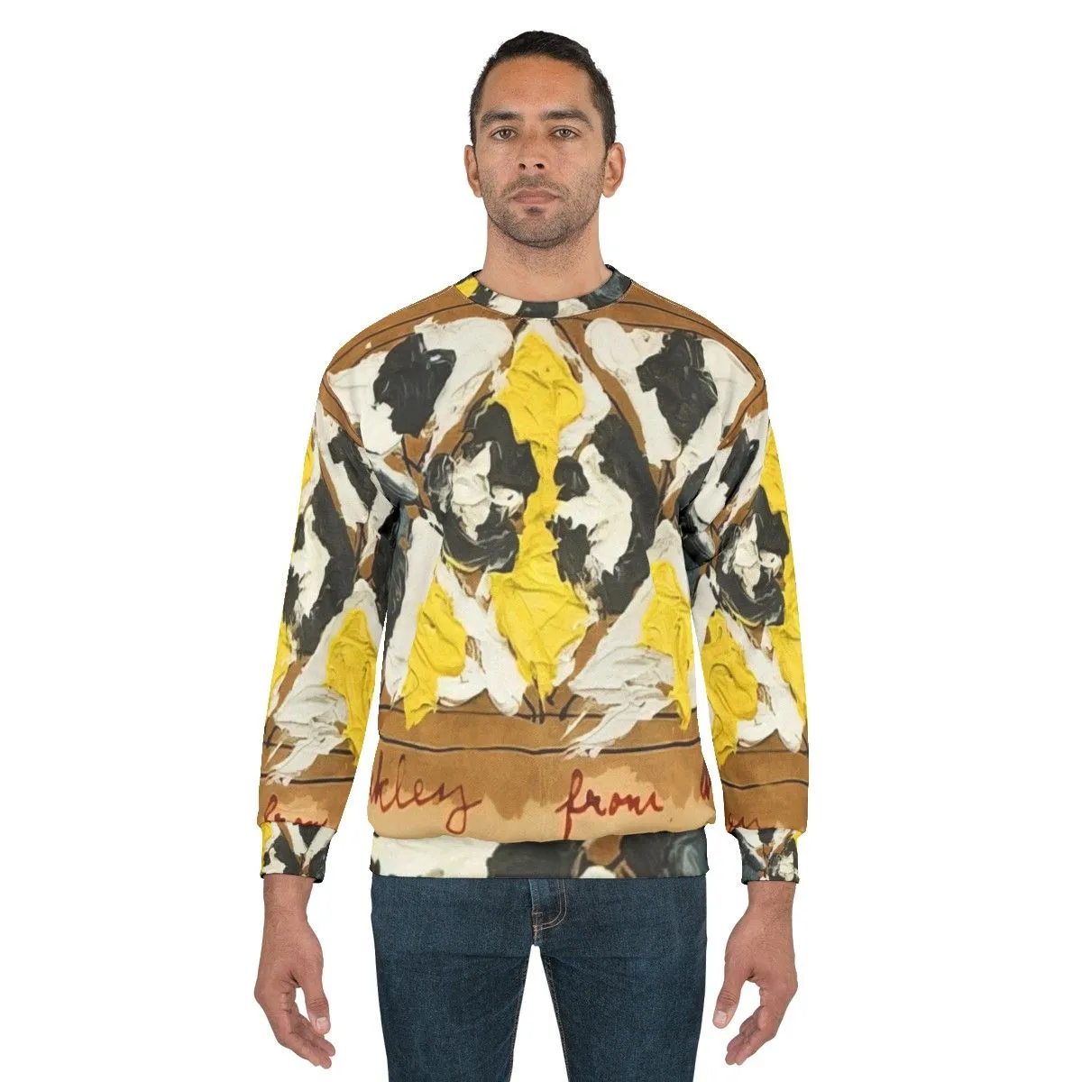 Abstract Art Sweatshirt: Alfred Jensen's Untitled 1961