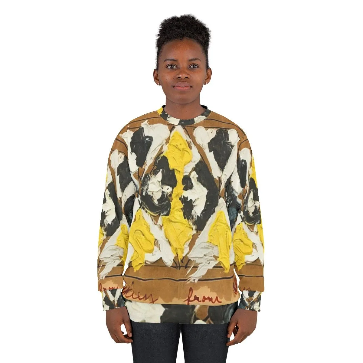 Abstract Art Sweatshirt: Alfred Jensen's Untitled 1961