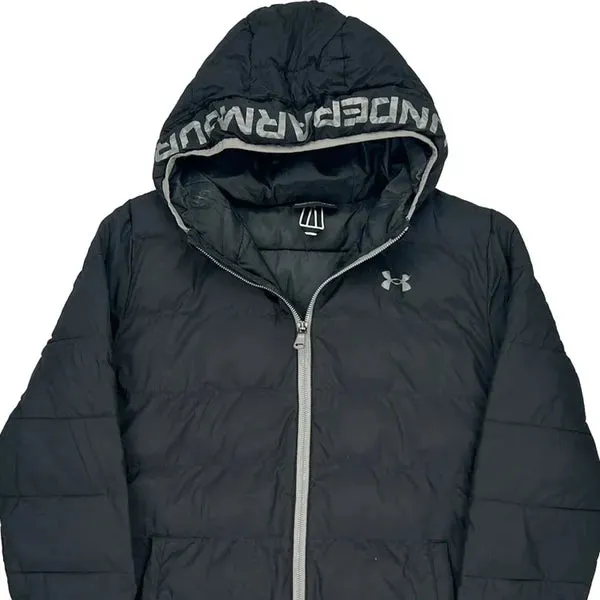 Age 14 Under Armour Puffer - Large Black Polyester