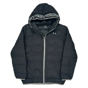 Age 14 Under Armour Puffer - Large Black Polyester