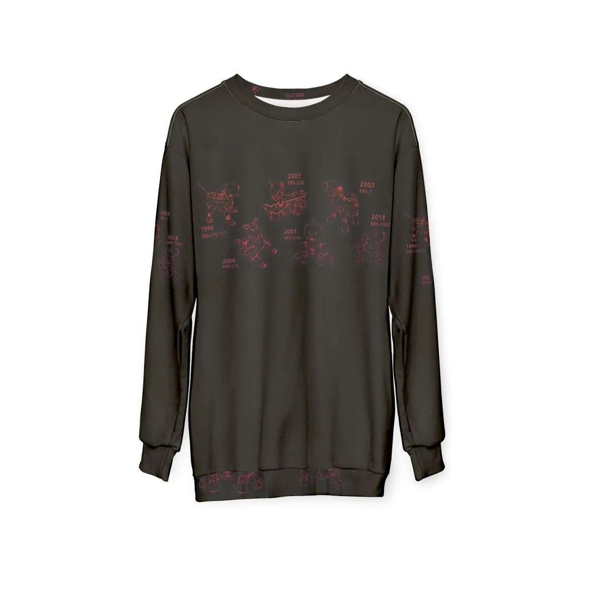 Aibo Robot Dog Sunset Sweatshirt