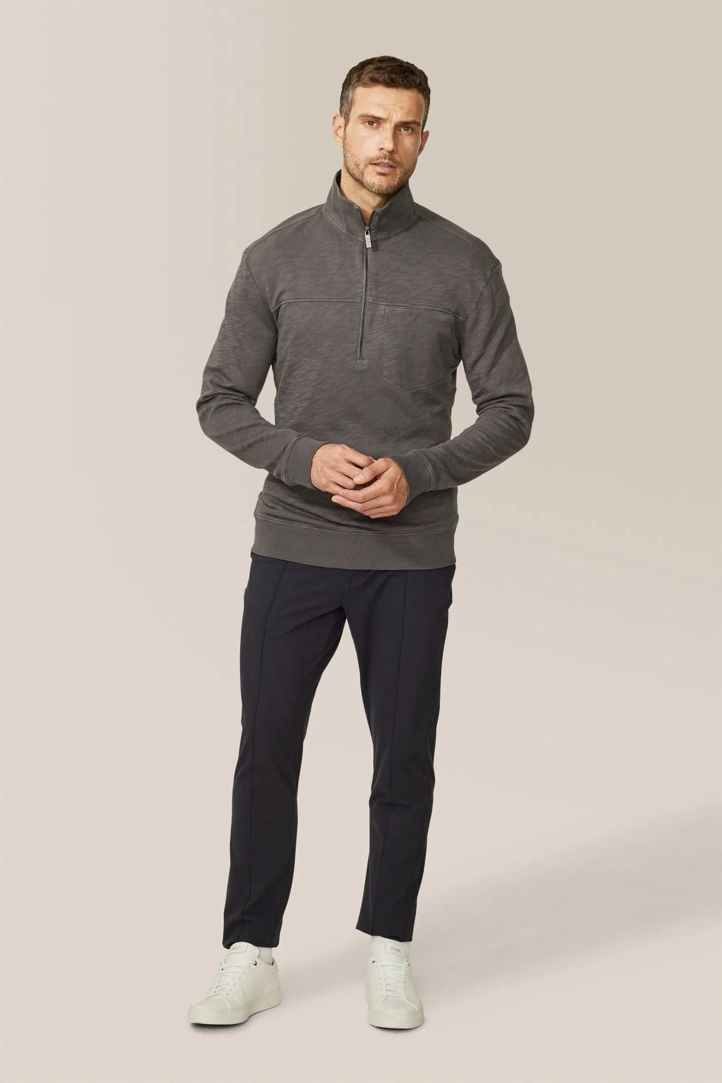 All In Zip Pullover | Responsible French Terry