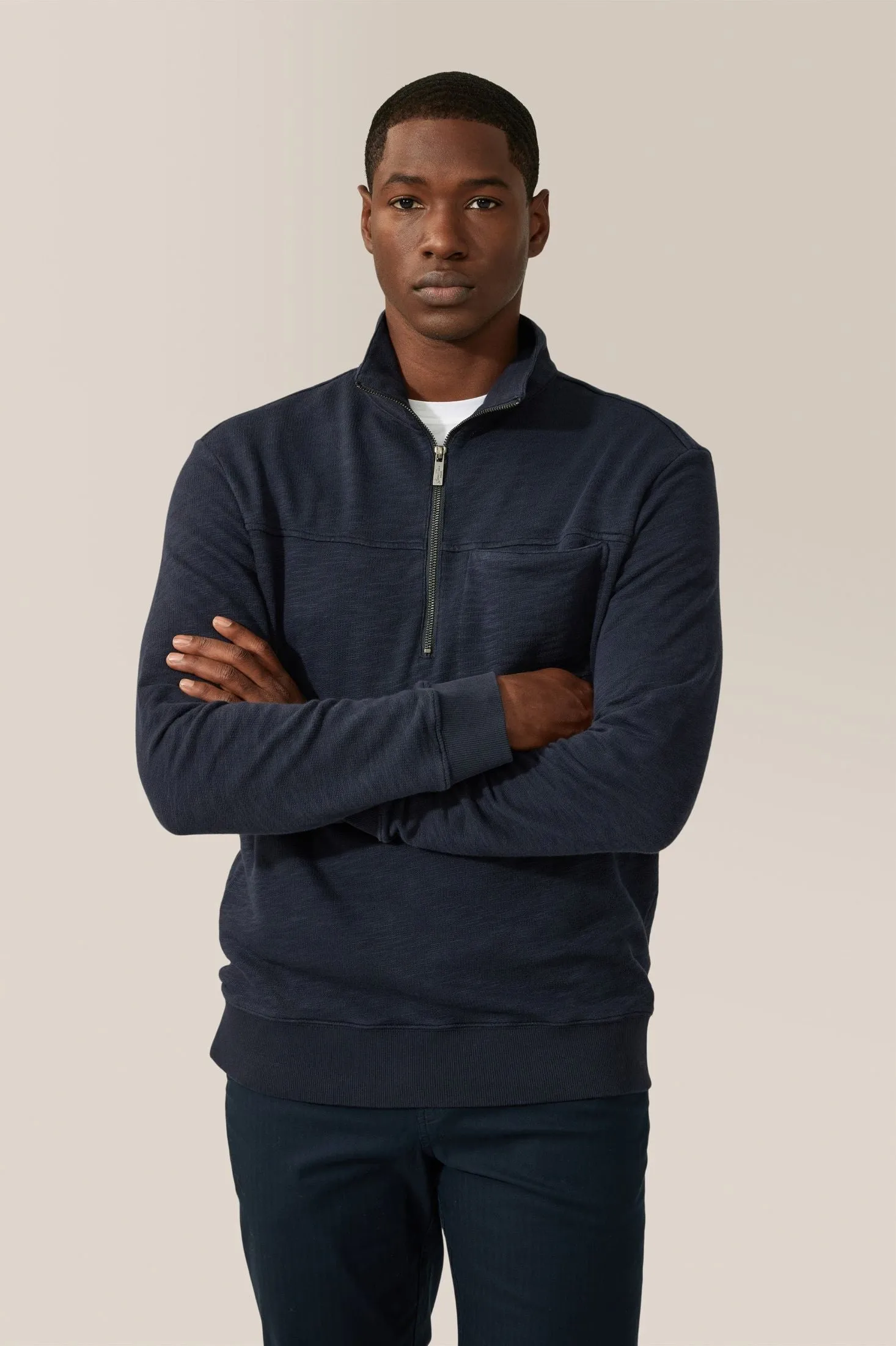 All In Zip Pullover | Responsible French Terry