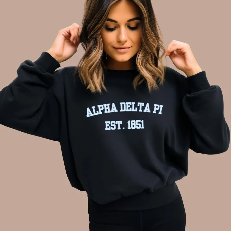 Alpha Delta Pi Pullover Sweatshirt