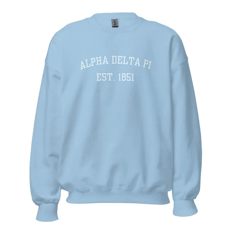 Alpha Delta Pi Pullover Sweatshirt