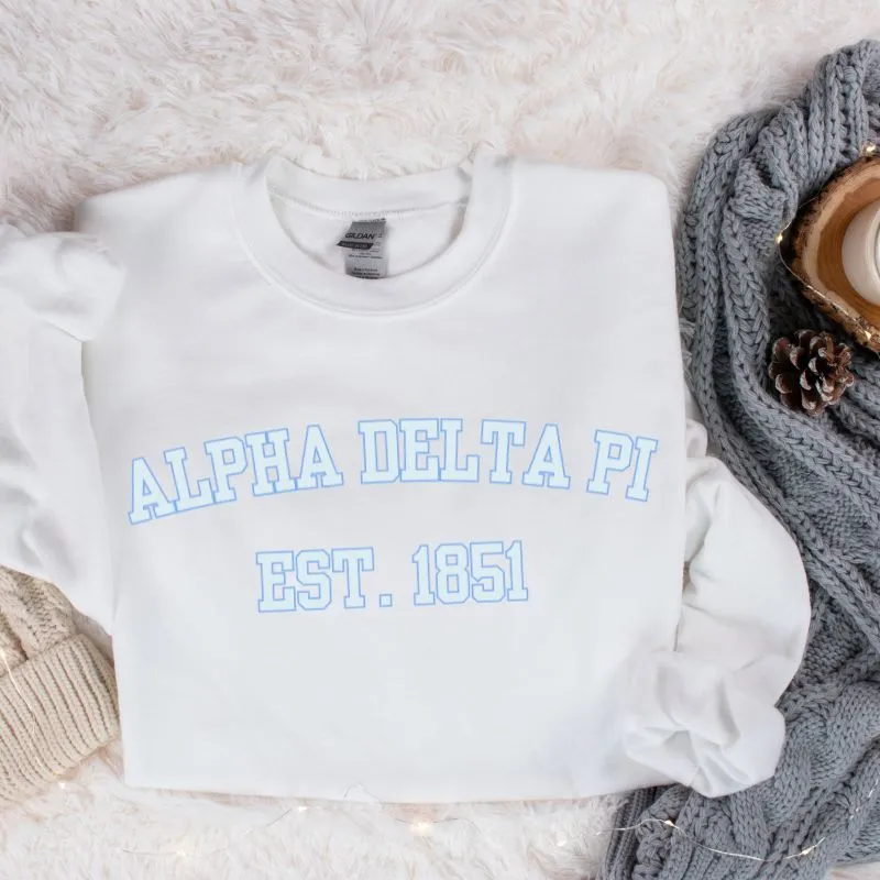 Alpha Delta Pi Pullover Sweatshirt