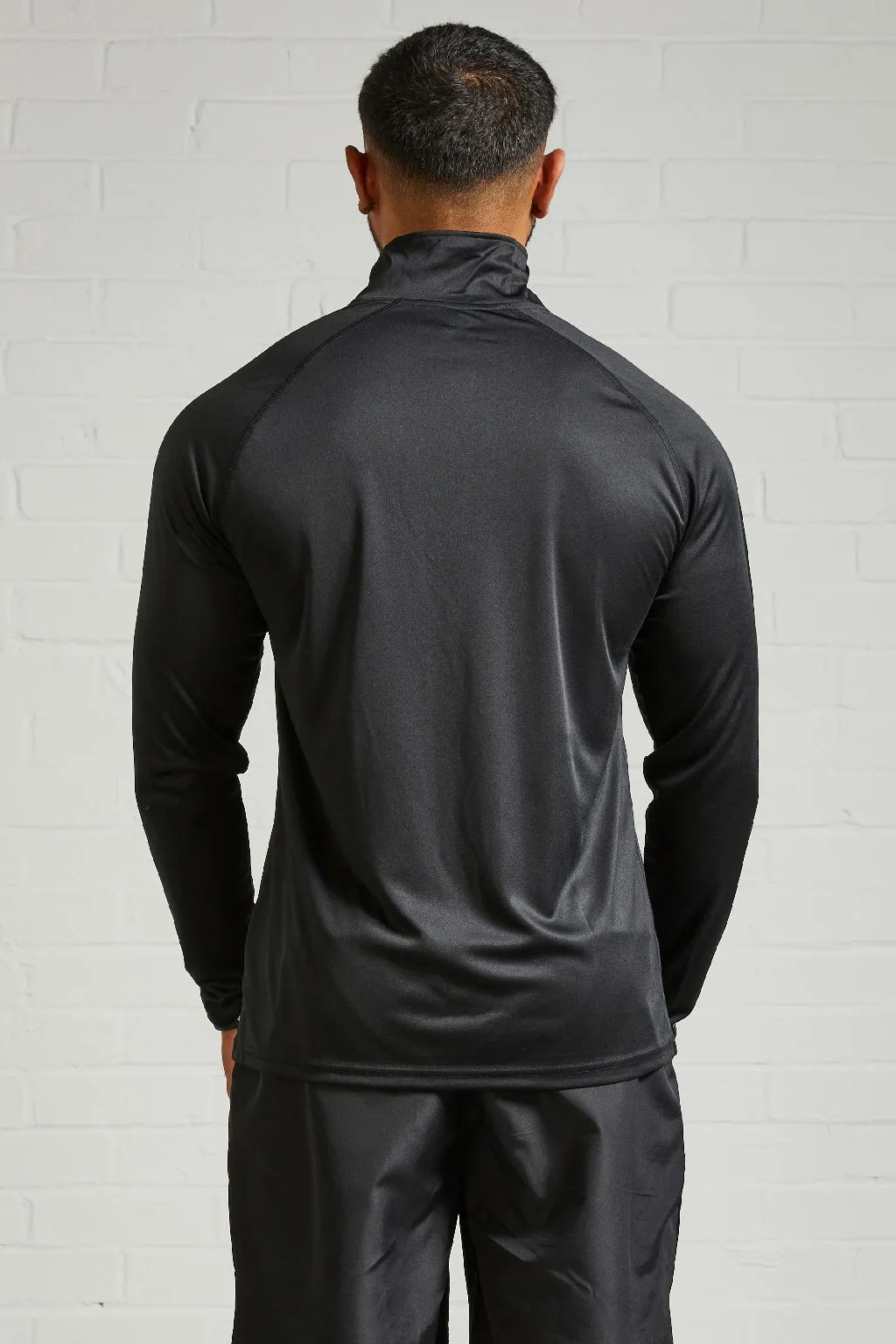 Apex Quarter Zip - Black/White