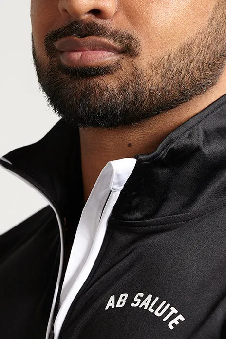 Apex Quarter Zip - Black/White