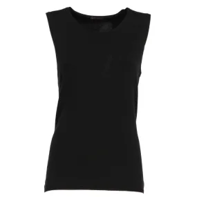 Ballantyne Black Silk Knitted Vest - 2000s