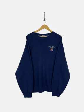 Bay Port Football Alumni Embroidered Vintage Sweatshirt Size XL