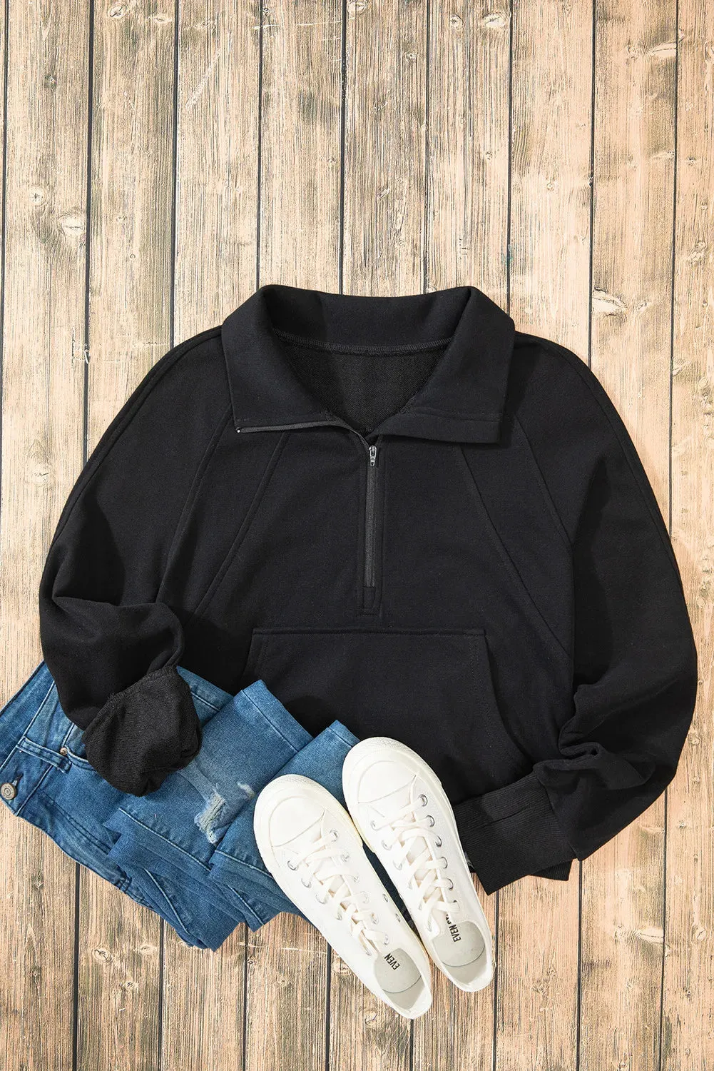 Beat of My Heart Half Zip Pullover