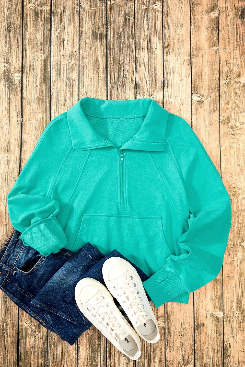 Beat of My Heart Half Zip Pullover