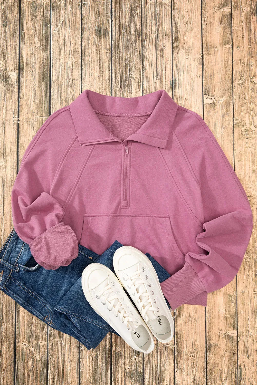 Beat of My Heart Half Zip Pullover