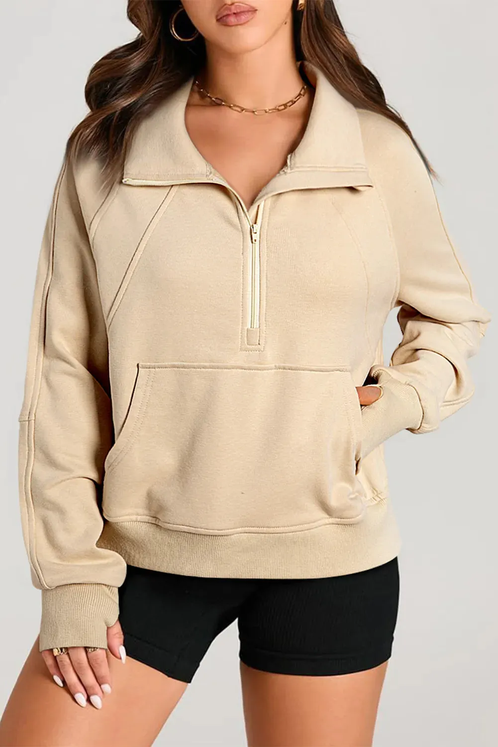 Beat of My Heart Half Zip Pullover