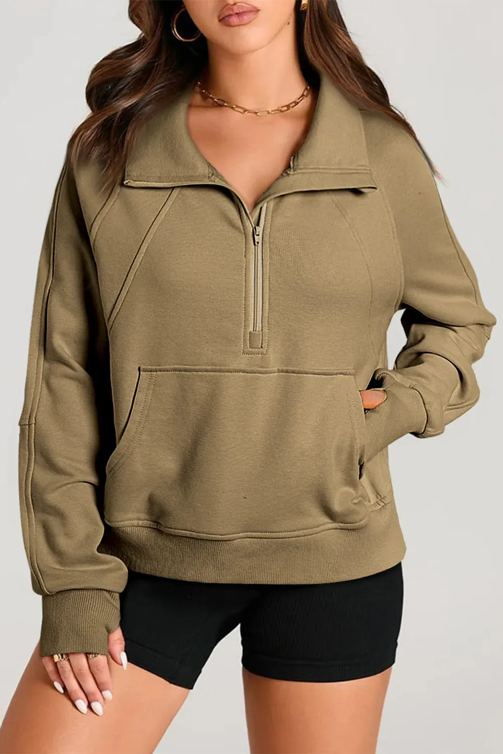 Beat of My Heart Half Zip Pullover
