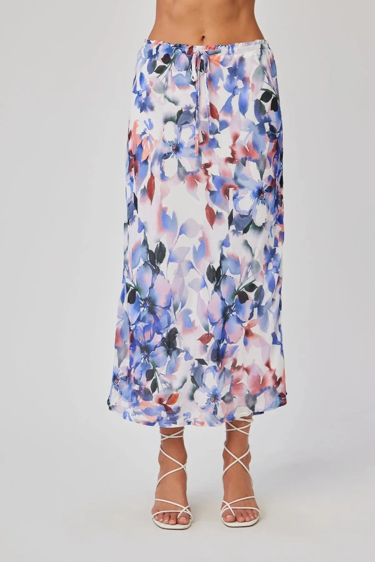 Bella Dahl Ruffle Waist Skirt