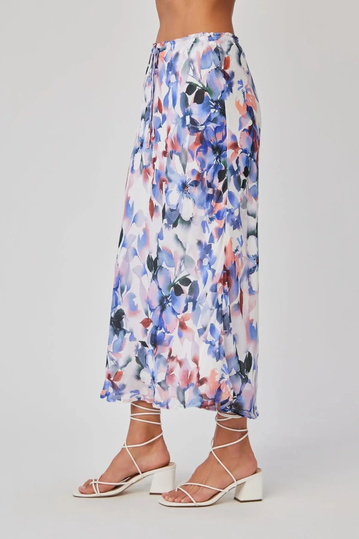 Bella Dahl Ruffle Waist Skirt