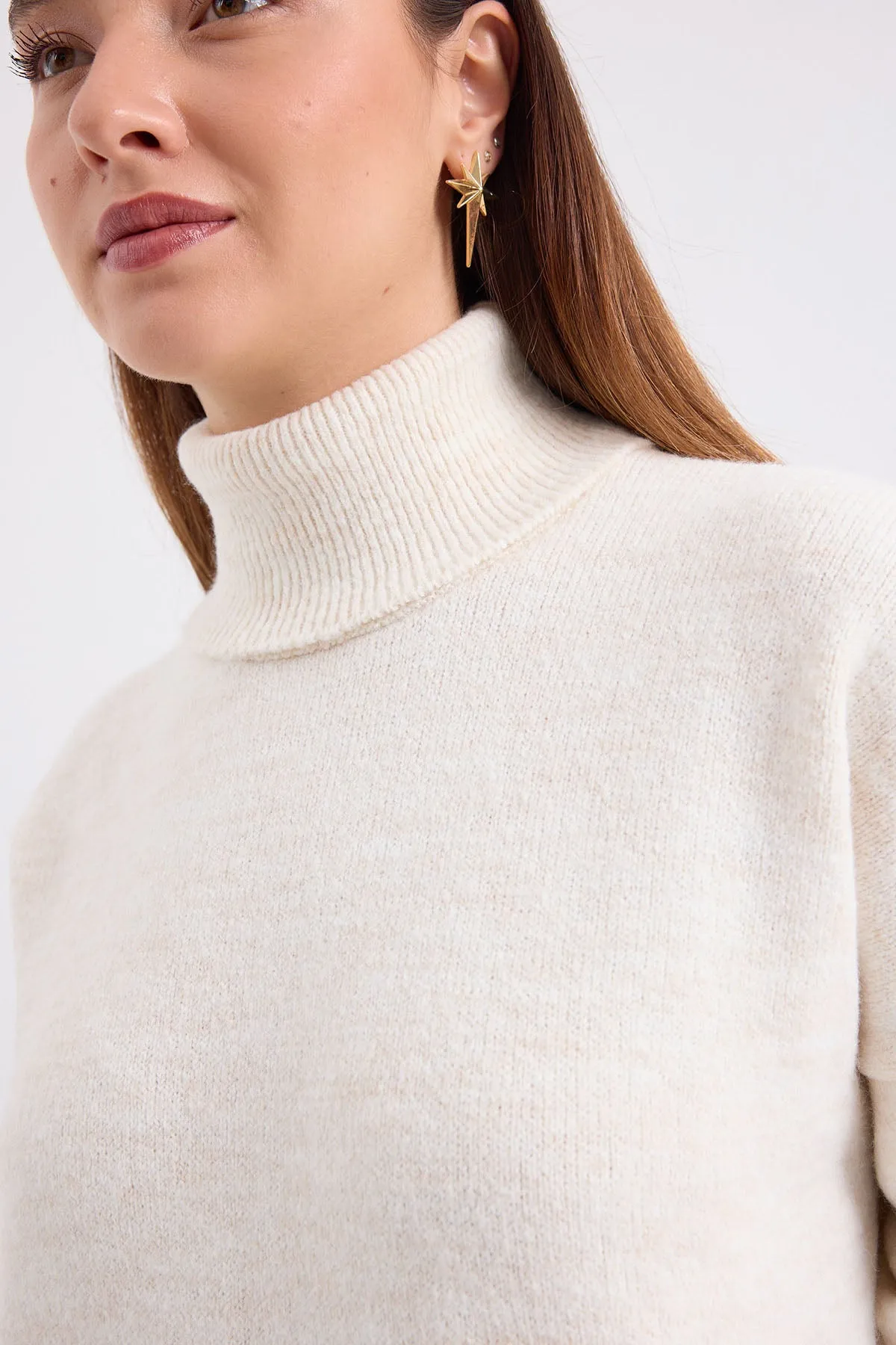 BGD Women Kazakh Skirt Knit Set - Ecru - Avondale