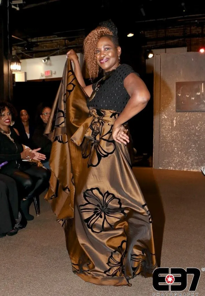 Bronze Formal Skirt