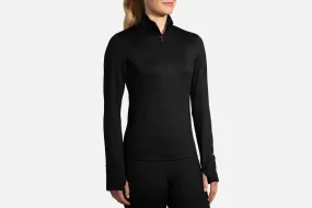 Brooks | Dash 1/2 Zip | Women's | Black