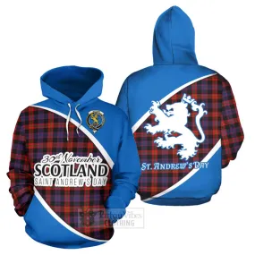 Brown (Broun) Family Crest Tartan Hoodie Celebrate Saint Andrew's Day in Style