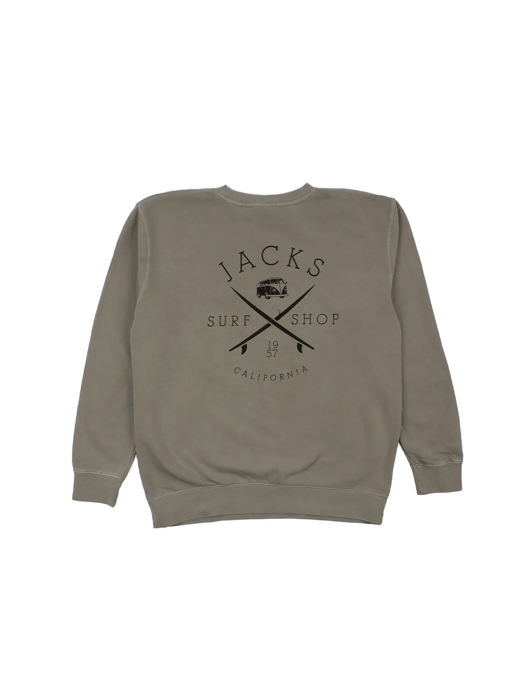 Bus Stop Pigment Crew Neck Sweatshirt