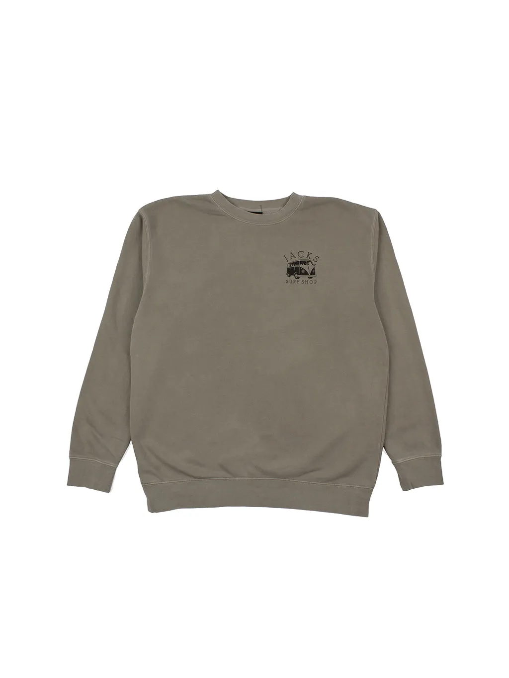 Bus Stop Pigment Crew Neck Sweatshirt