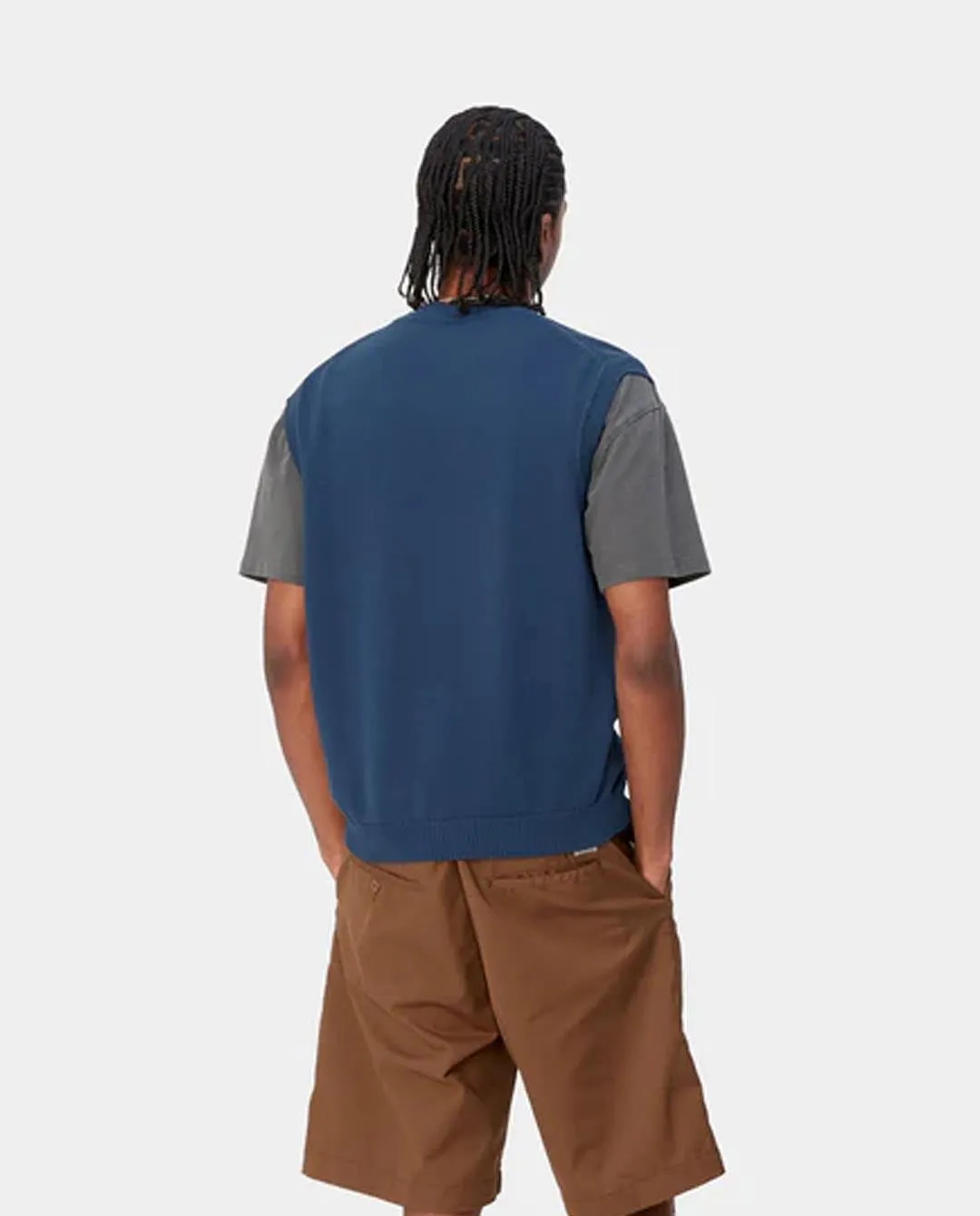 Carhartt WIP - Madison Sweater Vest - Elder/Wax