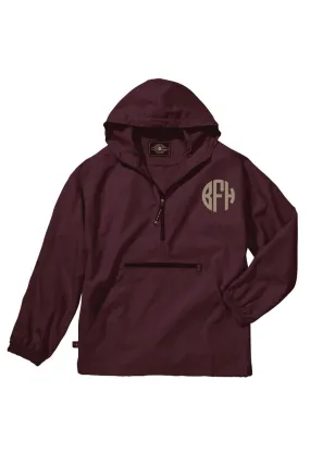 Charles River Youth Lightweight Rain Pullover, Maroon *Customizable! (Wholesale Pricing N/A)