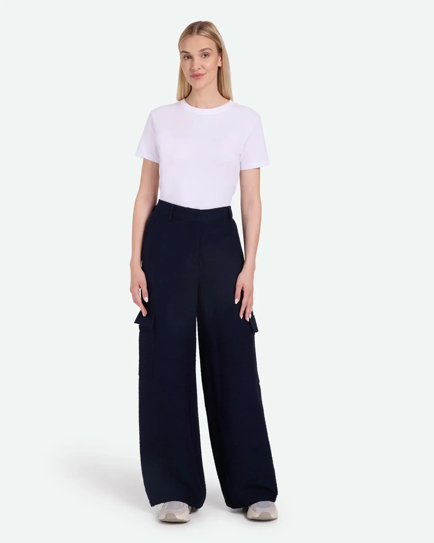 Charlottas Casual Pant - Sky Captain