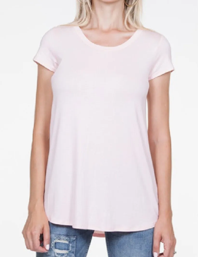 Cielo Blu Cap Sleeve Tunic (See More Colours)