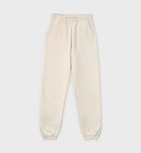Classic Logo Sweatpants - Heather Oatmeal