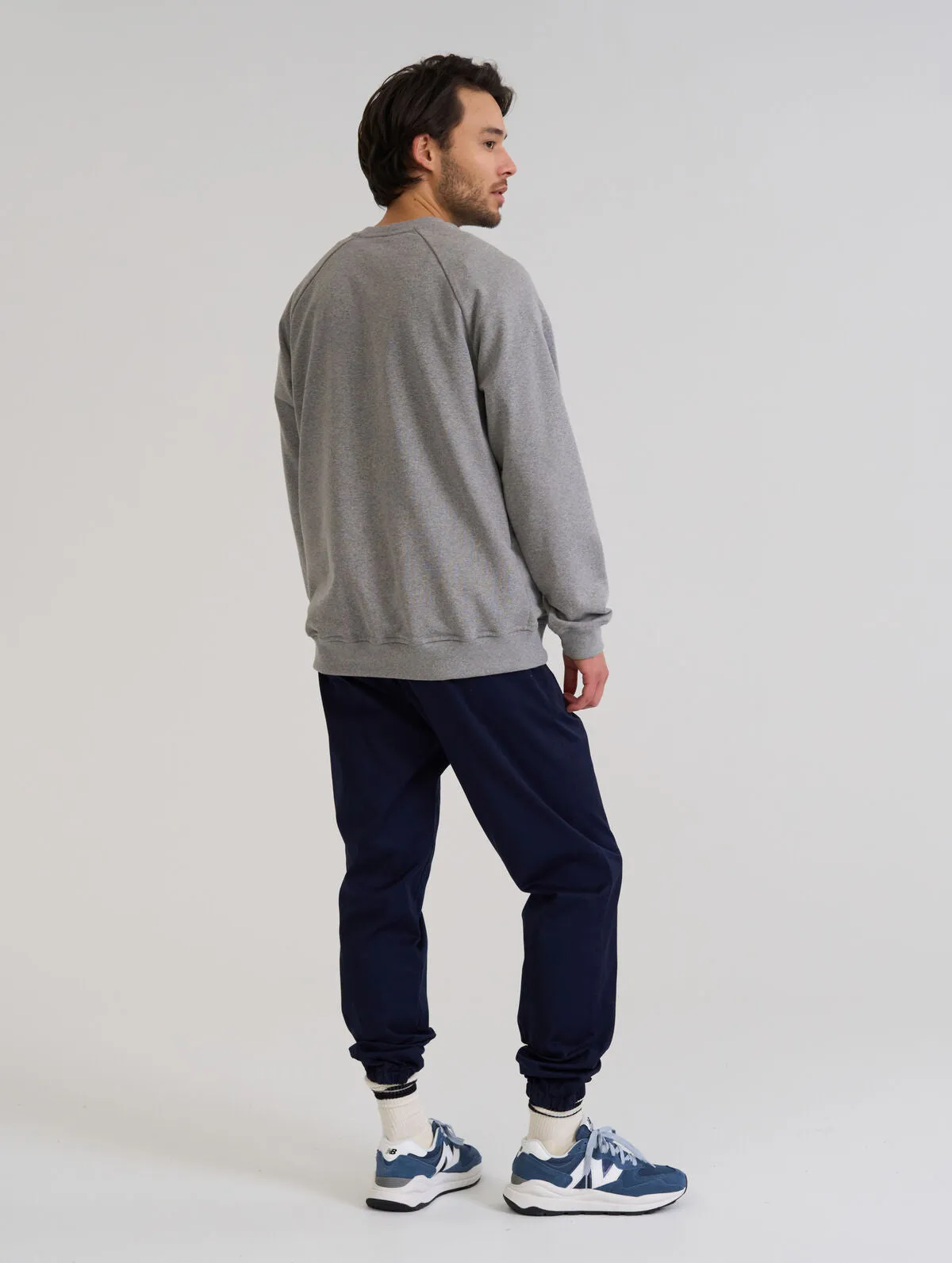 Classic Sweatshirt Light Melange Grey