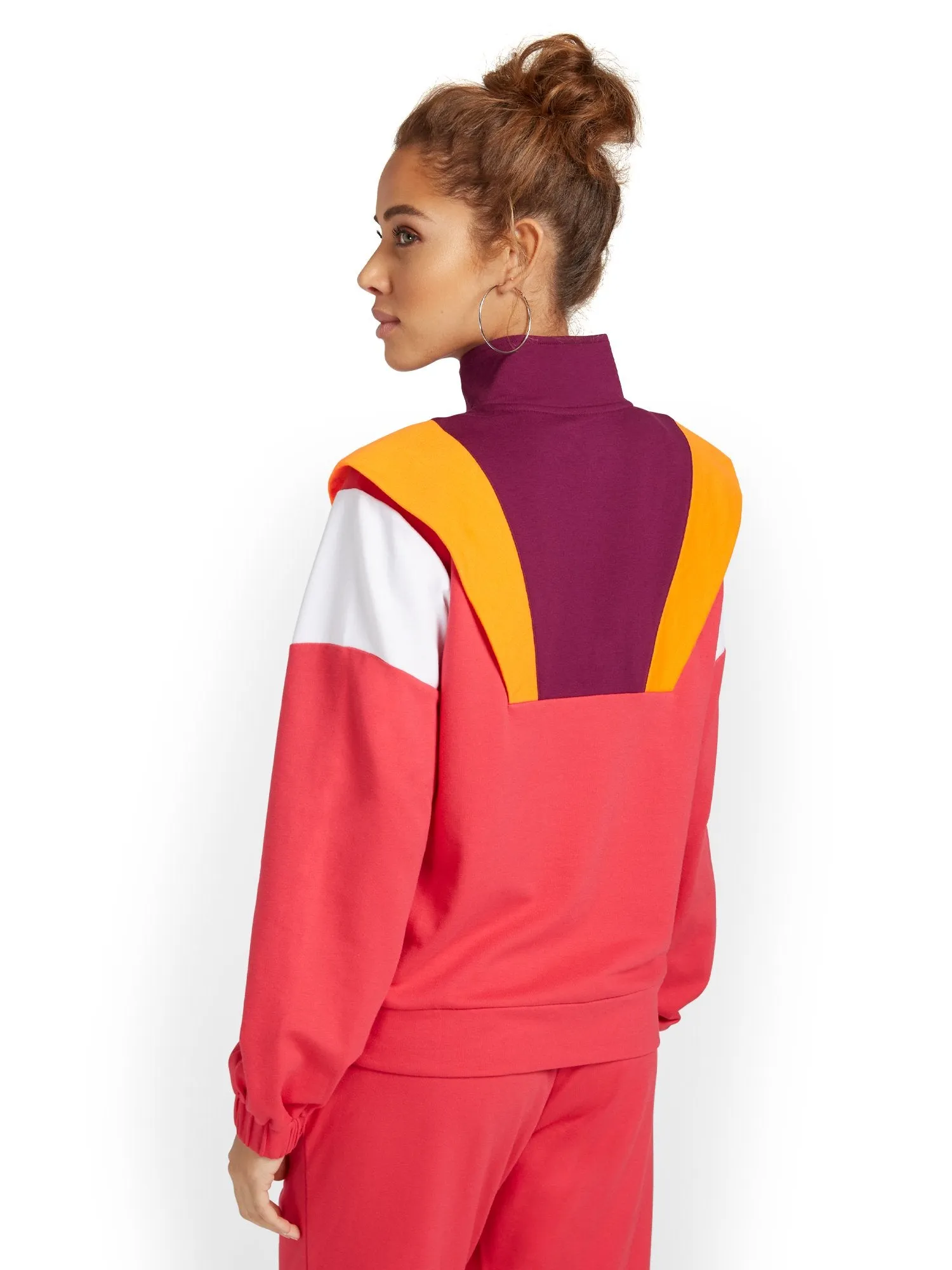 Colorblock French Terry Pullover