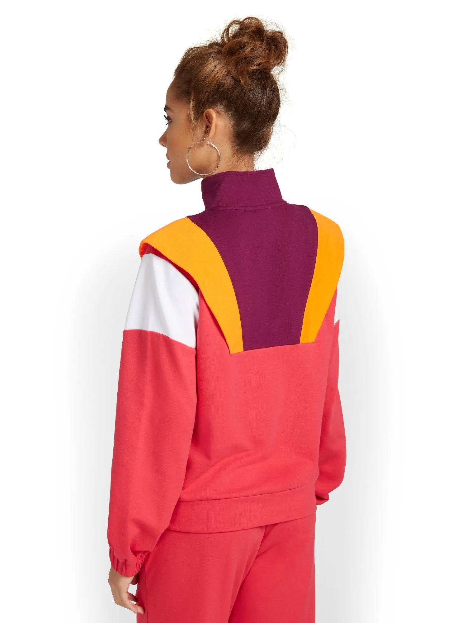 Colorblock French Terry Pullover