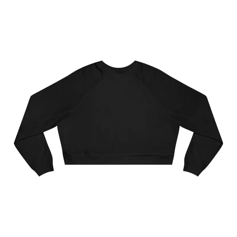 Colorful Dragona Cropped Fleece Pullover Magic