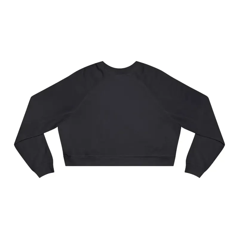 Colorful Dragona Cropped Fleece Pullover Magic